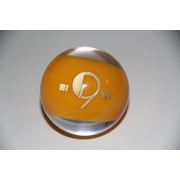 BuyBocceBalls Listing - EPCO Replacement Ball #9 Clear-Rocco Style Billiard or Pool Set, 4.2oz, 2.25 diam