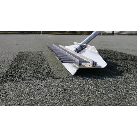 BuyBocceBalls Listing - Tennis/Bocce Hand Gator Rake - The Agitator - 24"