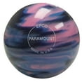 thumbnail image 1 of BuyBocceBalls New Listing - (4 3/4 inch- 3lbs. 10 oz.) EPCO Duckpin Bowling Ball - Single - Marbleized - Navy, Light Blue & Pink, 1 of 1