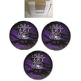 thumbnail image 1 of BuyBocceBalls New Listing (4 7/8 inch- 3lbs. 12oz.) - 3 Balls - EPCO Duckpin Bowling Ball - Cobra Pro Rubber - Lavender & Black, 1 of 1