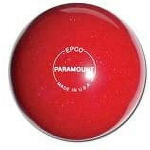 BuyBocceBalls New Listing - (5 inch- 3lbs. 10 oz.) EPCO Duckpin Bowling Ball - Single - Speckled House Ball - Red