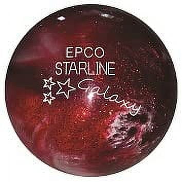BuyBocceBalls New Listing - EPCO Candlepin Starline Galaxy - Single Ball - Red - 4 1/2", 2lbs 6oz