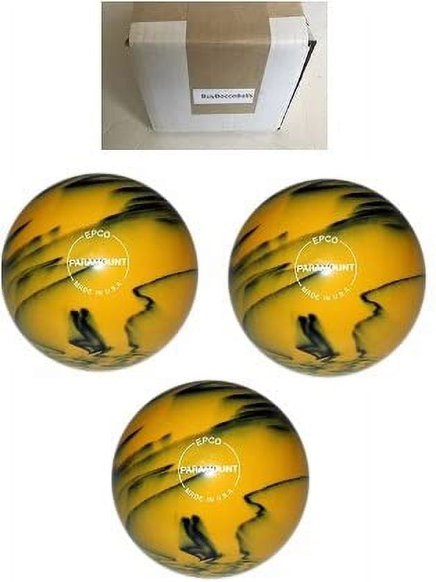 BuyBocceBalls New Listing EPCO Duckpin Bowling Balls Pack of 3
