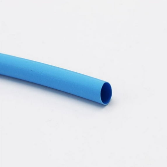 BuyHeatShrink 1" 3:1 Adhesive Lined Heat Shrink Tubing (4 feet/piece) - Blue