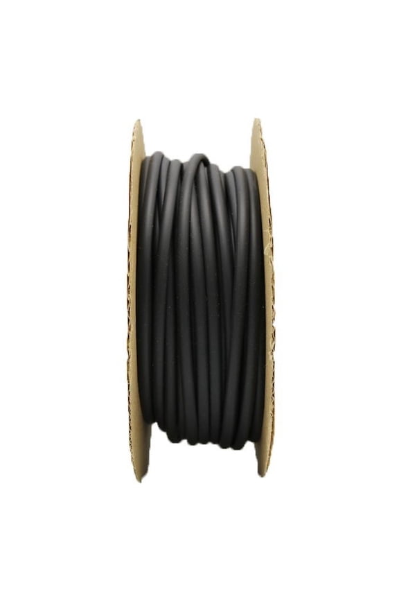 5/8" 2:1 Polyolefin heat shrink (50 feet/spool) - Black