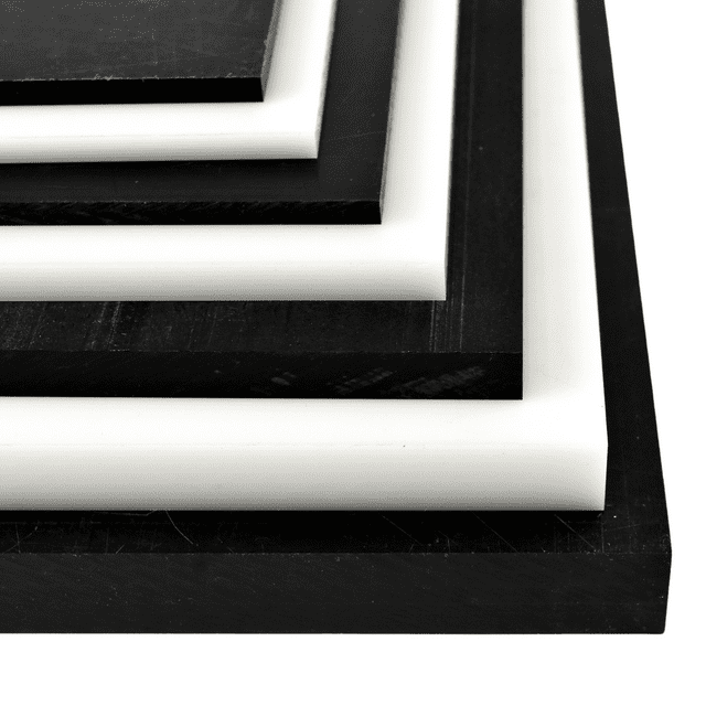 BuyPlastic Black Delrin / Acetal Copolymer Plastic Sheet 2-1/2" x 12" x 12"