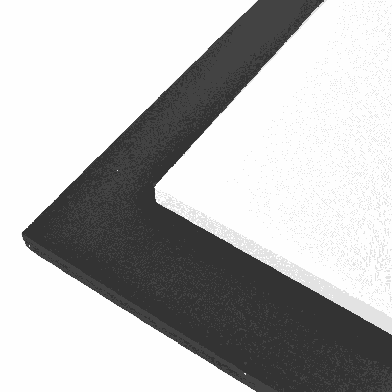 Sibe-R Plastics Supply 1/4" Black HDPE Marine Board Sheet - 6mm Thick - Pick Your Size