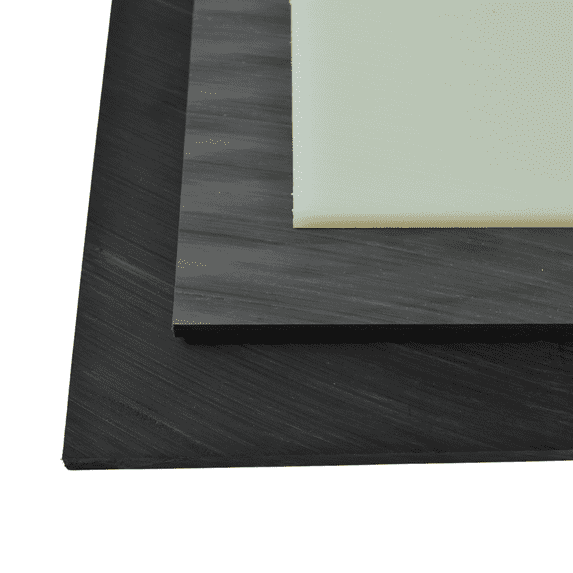 BuyPlastic Black Nylon 6/6 Plastic Sheet 3/4" x 12" x 12"