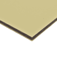 thumbnail image 1 of BuyPlastic King ColorCore Plastic Sheet 1/4" x 24" x 48" Tan-Brown-Tan Color Core , HDPE Board, High Density Polyethylene Panel, 1 of 3