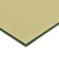 thumbnail image 1 of BuyPlastic King ColorCore Plastic Sheet 3/4" x 12" x 24" Tan-Green-Tan Color Core , HDPE Board, High Density Polyethylene Panel, 1 of 3