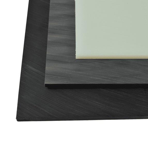 BuyPlastic Natural Nylon 6/6 Plastic Sheet 3/4" x 6" x 24"