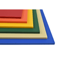 thumbnail image 1 of BuyPlastic Red King ColorBoard Plastic Sheet 1/4" x 12" x 12", Colored HDPE Board, High Density Polyethylene Panel, 1 of 3