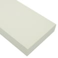 thumbnail image 1 of BuyPlastic Tangent Poly Lumber - Bright White, 1x4 (0.75" x 3.5"), 72" Length - HDPE Plastic Board for Outdoor Furnature and More, 1 of 1
