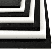 BuyPlastic White Delrin / Acetal Copolymer Plastic Sheet 1-3/4 x 24 x 48