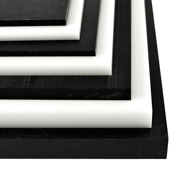BuyPlastic White Delrin / Acetal Copolymer Plastic Sheet 3/4" x 24" x 24"