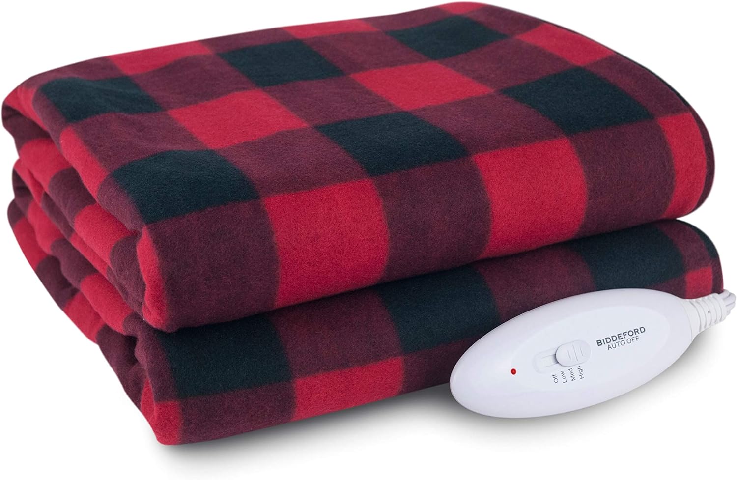 BuyRegisterRolls Biddeford Blankets Comfort Knit Fleece Heated Electric