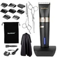 thumbnail image 1 of BuySShow Quiet Professional Hair Clippers Set Cordless Rechargeable Hair clippers for Men and Babies with Charging Dock, 8 Comb Guides, 2 Scissors, 1 of 6