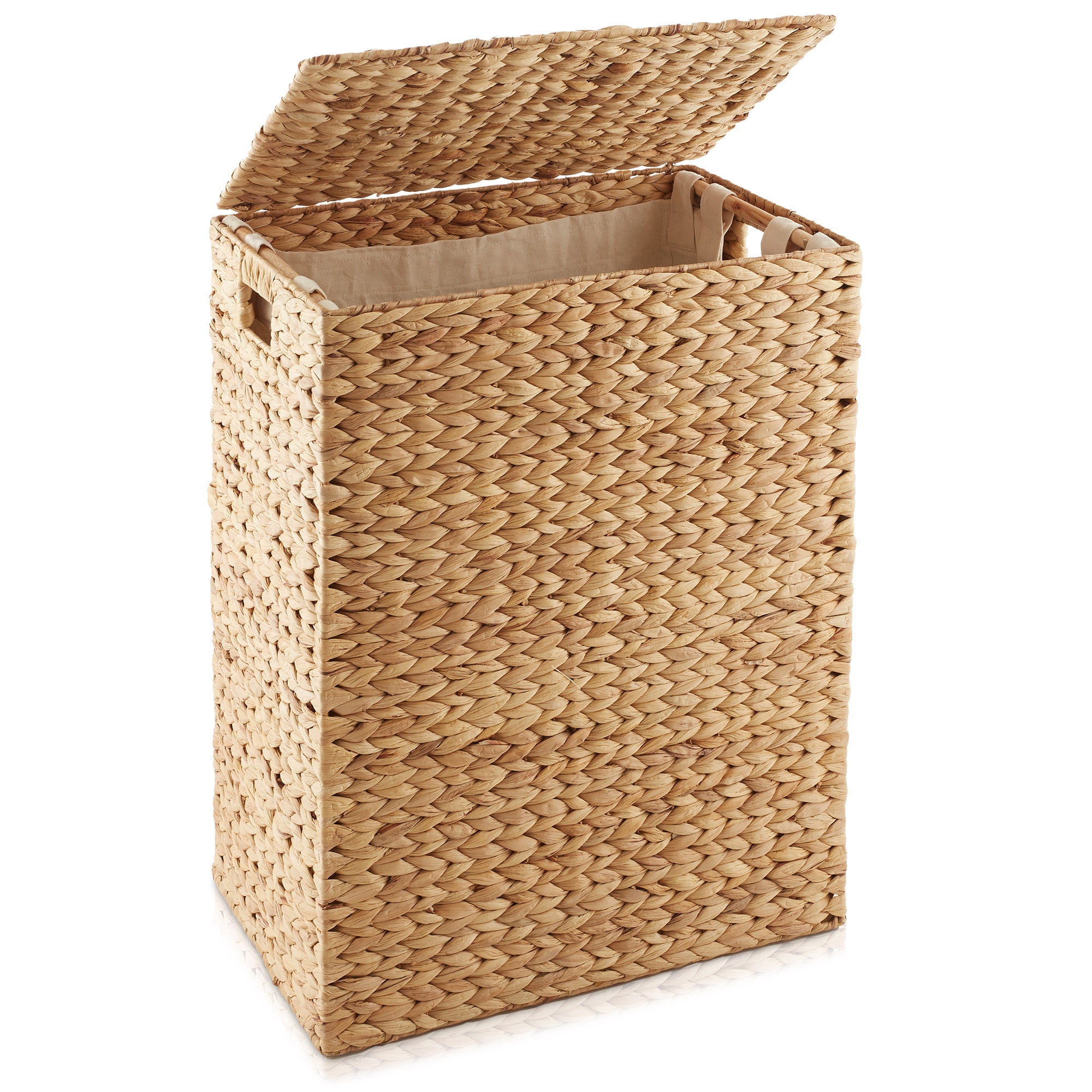 BuySphere Large Laundry Hamper with Lid and Removable Liner Bag ...
