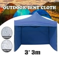 thumbnail image 1 of BuyWeek Outdoor Portable Waterproof Lightweight Folding Shade Top Tent for Wedding Patio Garden Party (Blue Normal), 1 of 9