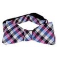 thumbnail image 1 of BuyYourTies - FBTZ-282 - Mens Aficionado Self Tie Bow Tie - Gray Blue, 1 of 1