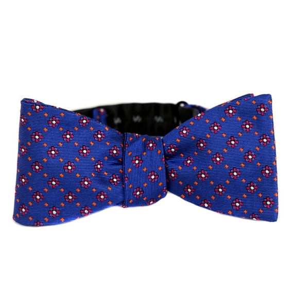 BuyYourTies - FBTZ-481 - Mens Aficionado Self Tie Bow Tie - Blue
