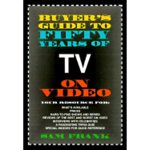 Pre-Owned Buyers Guide to Fifty Years of TV on Video Paperback Sam Frank
