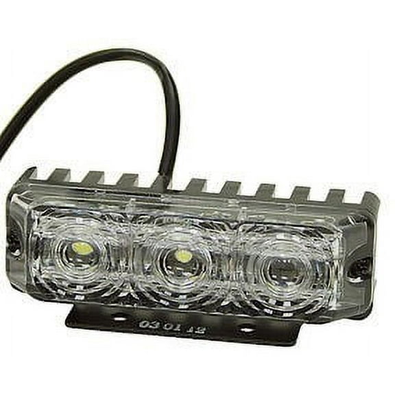 Buyers 5624433 1.5"x4.25" LED Clear Cab Step Cargo Projector Light 12V 120 Lumen