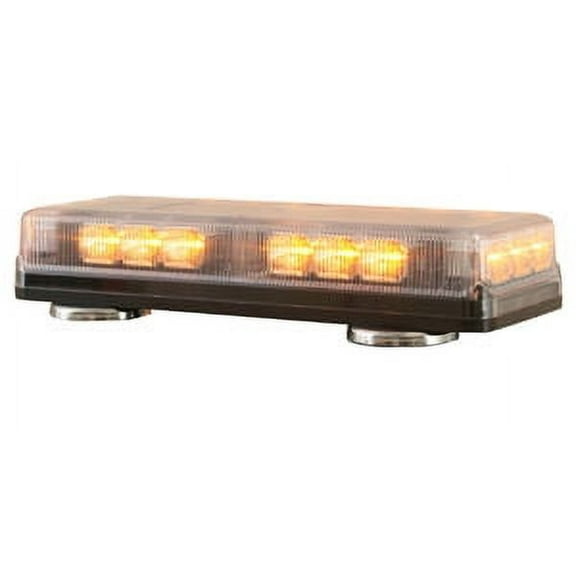 Buyers 8891090 LED Magentic Emergency Amber Strobe Mini Light Bar Tow/Plow