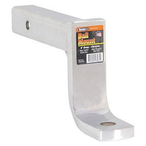 Buyers High-Low Ball Mount 4" Drop Chrome
