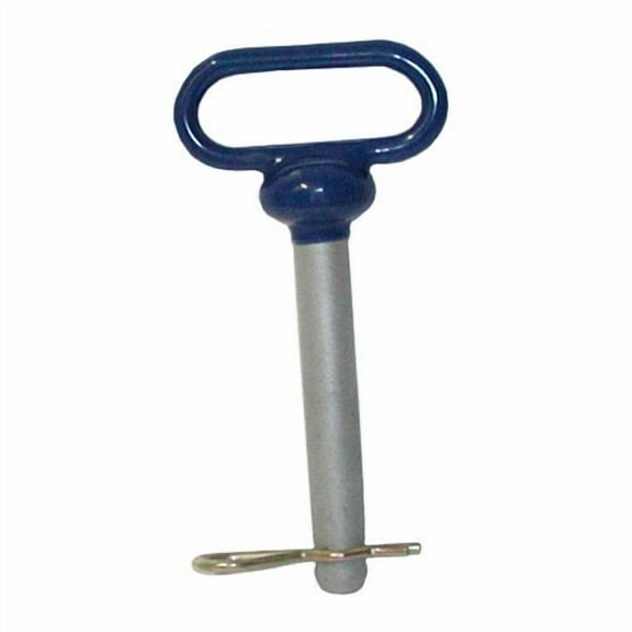 Buyers Hitch Pin Poly Coated Handle 5/8" X 4"