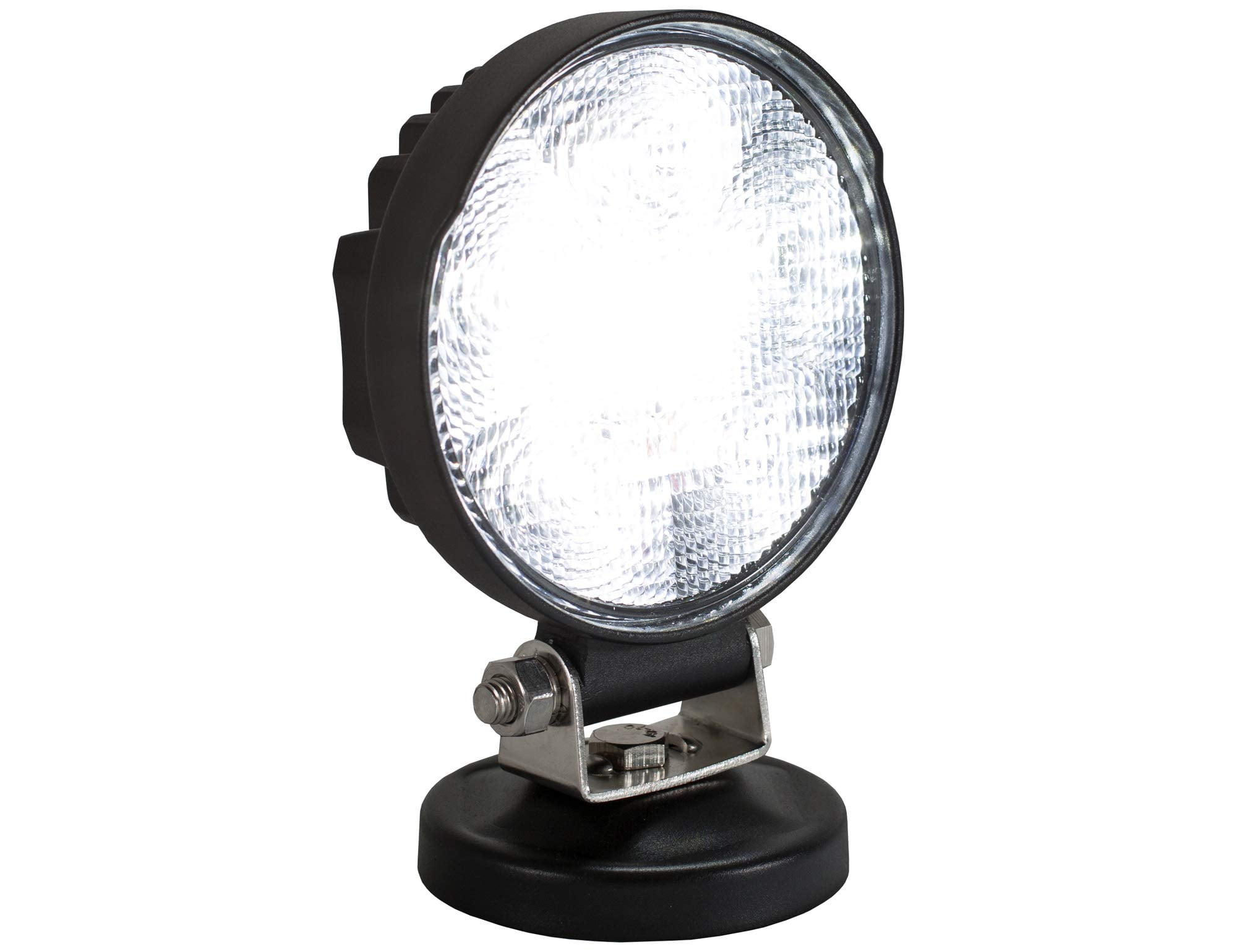 4-Inch Round LED Flood Light with Magnetic Base