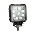 Buyers Products 1492134 4 STF9 Inch Square LED Spot Light 9 LEDs 2430
