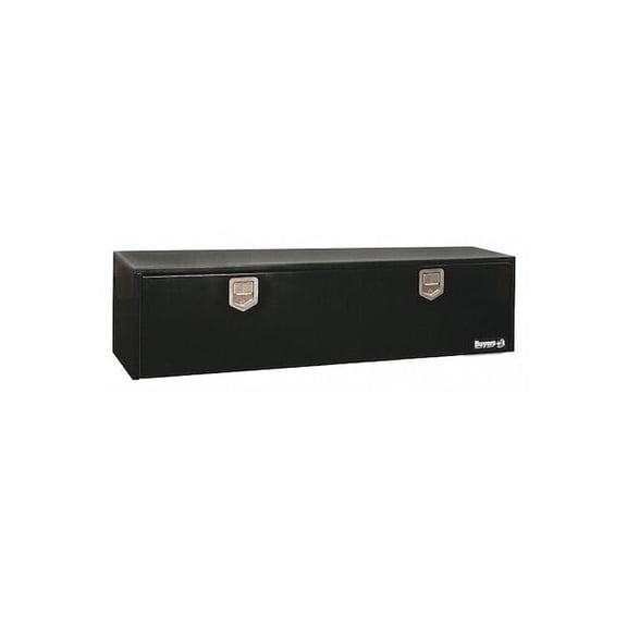 Buyers Products 1702115, 18x18x60" Black Steel Truck Box, Paddle Latch