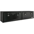 thumbnail image 1 of Buyers Products Company Truck Box 18X16X96 Gloss Black Diamond Tread Aluminum Topsider, 1 of 8
