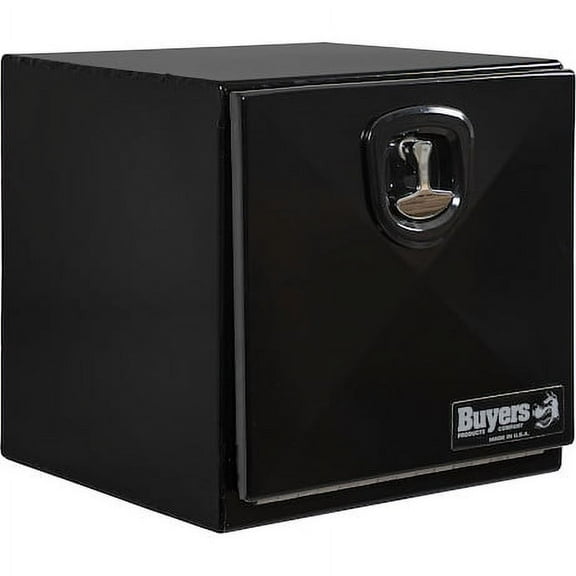 Buyers Products 1752799 18x18x18 Pro Series Black Steel Underbody Truck Box