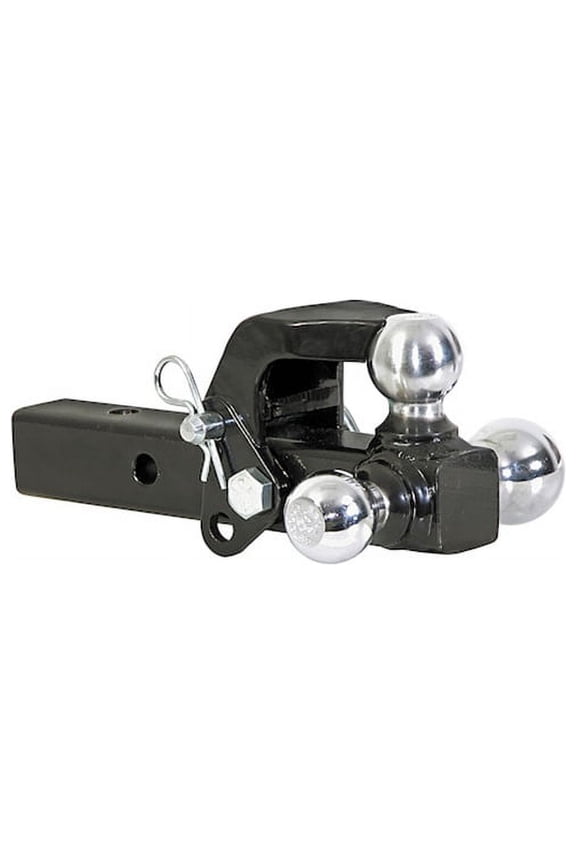 1802279 Tri-Ball Mount W/Pintle Hook 1-7/8In 2In 2-5/16In