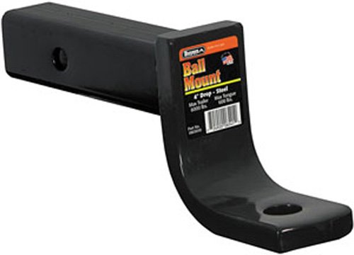 Testa Di Gancio Traino CURT Fusion 45154 Con Sfera Fissa: Abbassamento 10,2 Cm, 7500 Lbs