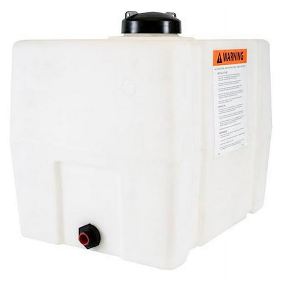 Buyers Products  30 gal Horizontal Square Poly Reservoir