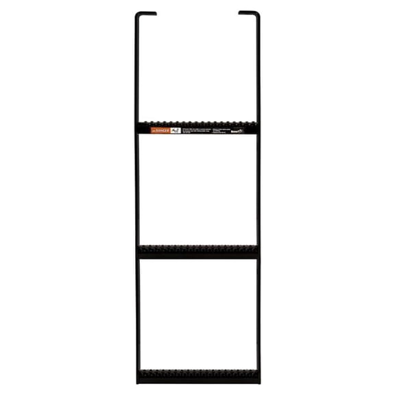 Buyers Products 5233612 3-Rung Steel Truck Step with Anti-Slip Step - 12.5 x 36"