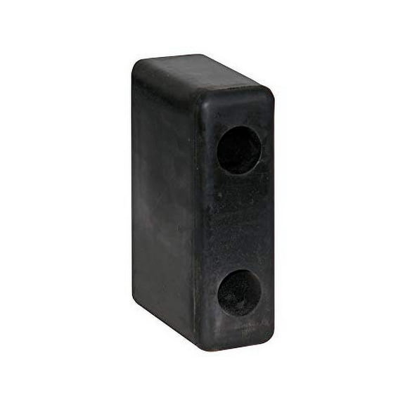 Buyers Products B5264, Molded Rubber Bumper - 2-1/2 x 4-1/8 x 6-3/4" (Set / 2)