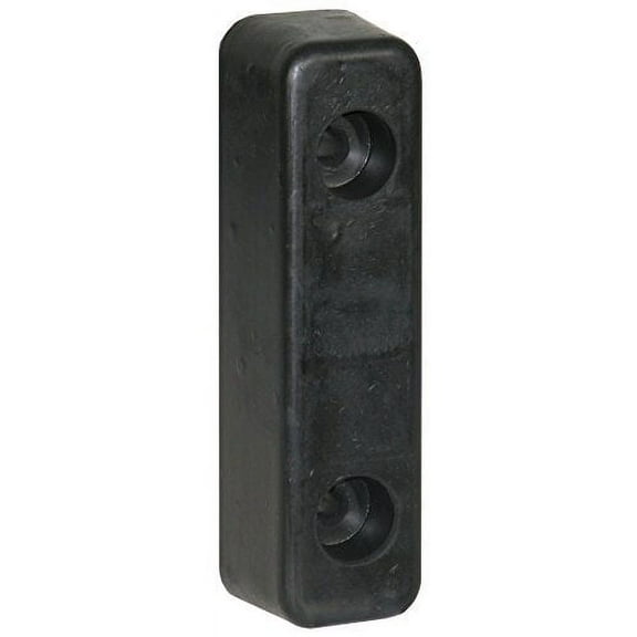 Buyers Products B5760, Automotive Bumper with compression molded rubber for Garage dock walls Black