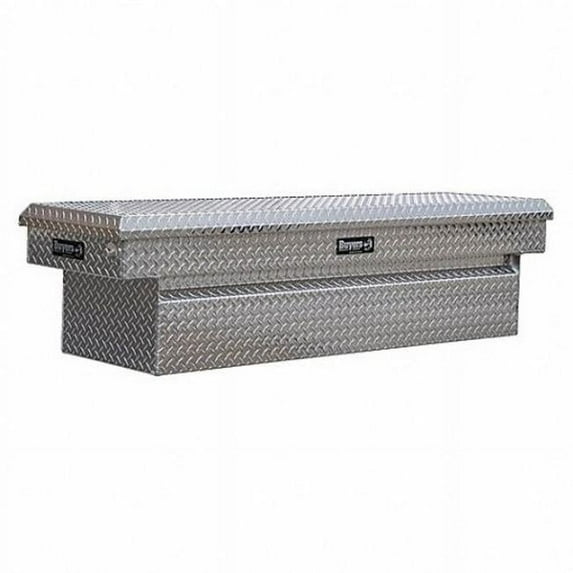 Buyers Products BUY1709410 18 x 20 x 71 in. Diamond Tread Aluminum Crossover Truck Tool Box