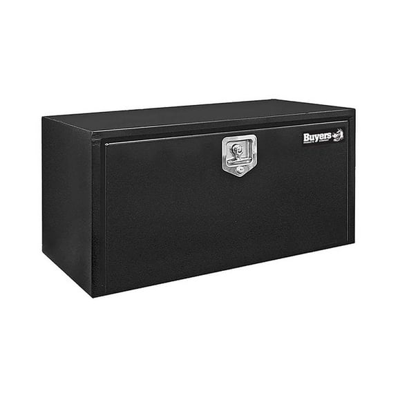 Buyers Products Blk Steel Underbody Truck Box W/T-Handle 1703320