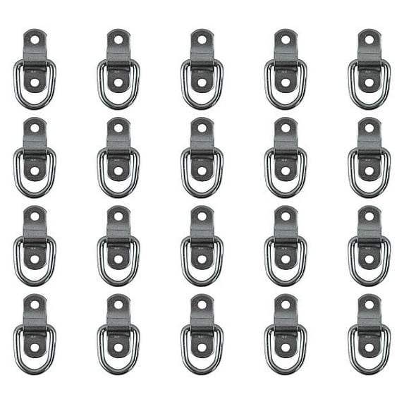 Buyers Products D-Ring, PK 20 B20PKGD20