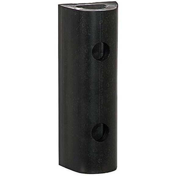 Buyers Products D312 Extruded Rubber D Bumper ,black