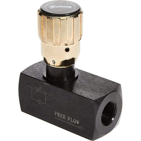 Buyers Products F800S Flow Control Valve (Valve, Flow Control 1/2In Steel)