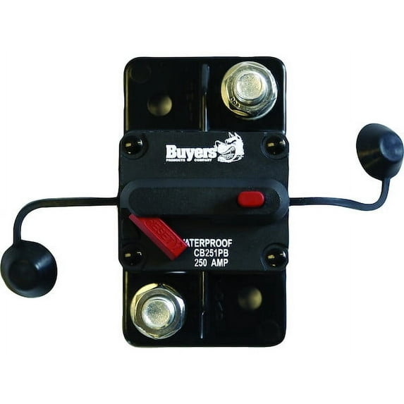 Buyers Products High-Amp Circuit Breakers with Manual Reset