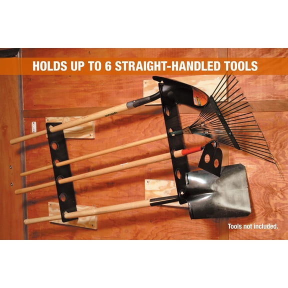 Buyers Products LT37 Hand Tool Rack for Enclosed Landscaping Truck Trailers & Garage or Shed Walls