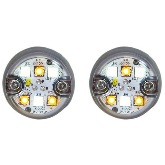 Buyers Products Push-On LED Hidden Strobe Kit with In-Line Flashers