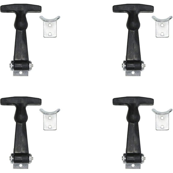 Buyers Products Rubber Hood Catch, PK 4 Wj201A4